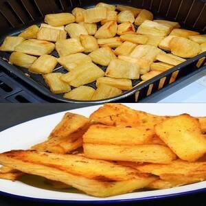 5 Dicas Para Fazer Uma Deliciosa Mandioca Frita Na AirFryer - Rumo A ...