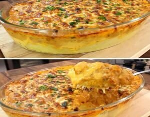 Frango com Mandioca Gratinado Uma Delícia Brasileira