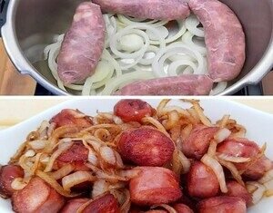 Linguiça na Panela de Pressão